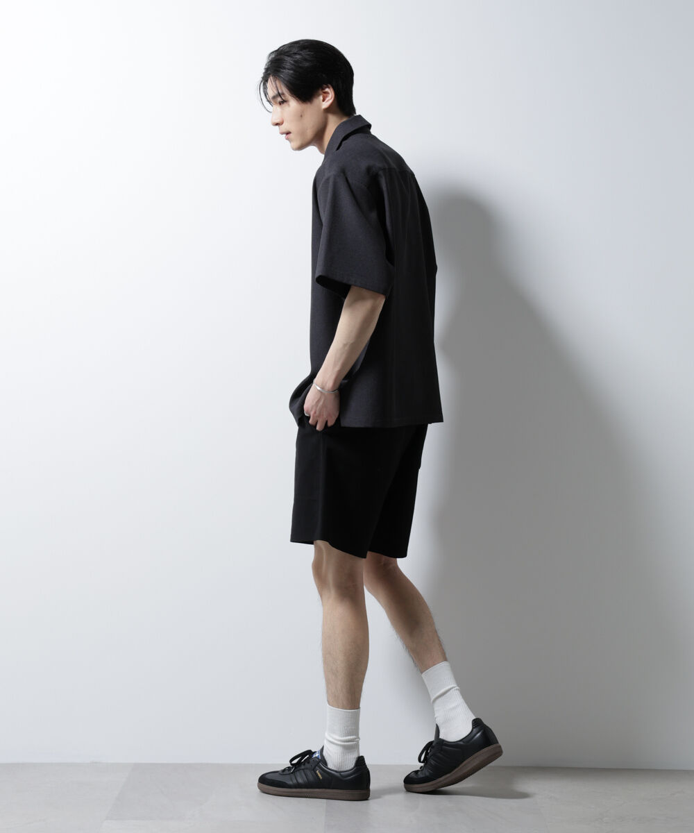 nano･universe「「MC」coveross(R)ツイル調 冷感プレーティング天竺ショーツ」|チノ|