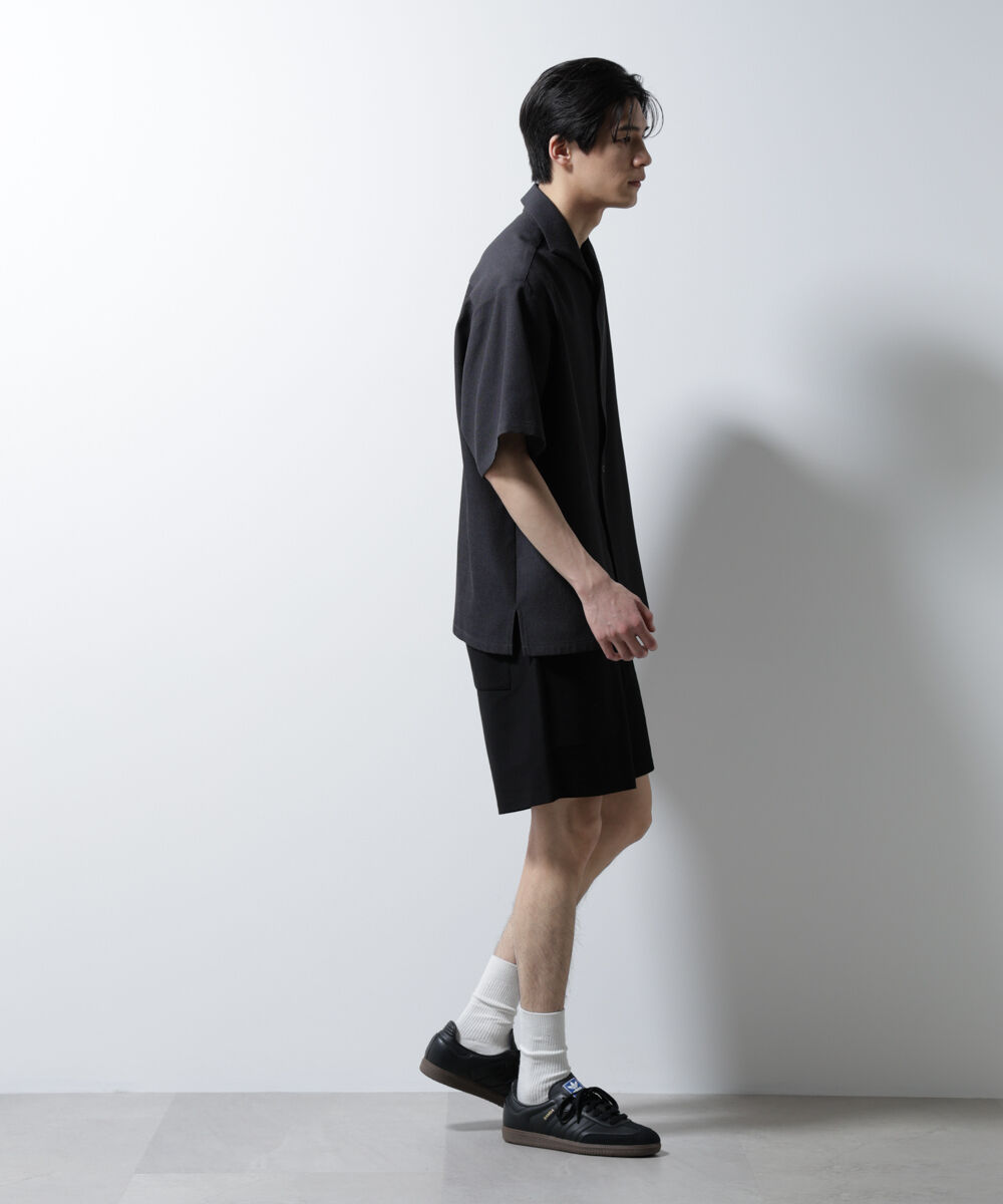 nano･universe「「MC」coveross(R)ツイル調 冷感プレーティング天竺ショーツ」|チノ|