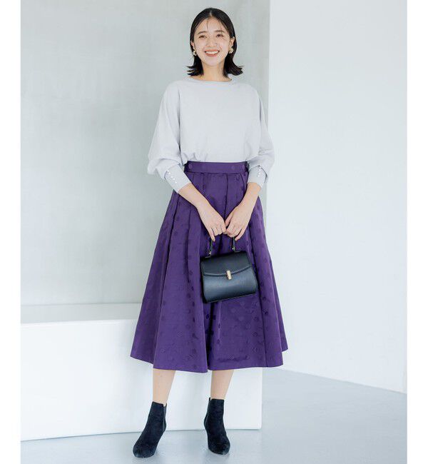 組曲「【洗える・6色展開】Elenaドルマンニット プルオーバー」|ニット・セーター|