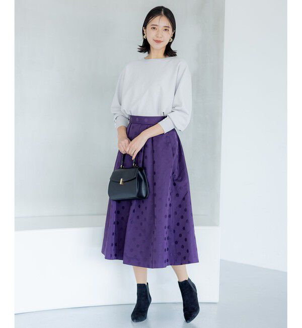 組曲「【洗える・6色展開】Elenaドルマンニット プルオーバー」|ニット・セーター|