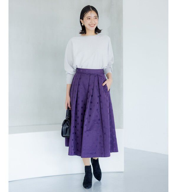 組曲「【洗える・6色展開】Elenaドルマンニット プルオーバー」|ニット・セーター|