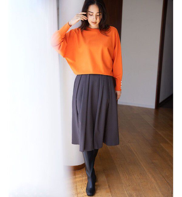 組曲「【洗える・6色展開】Elenaドルマンニット プルオーバー」|ニット・セーター|