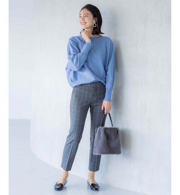 組曲「【洗える・6色展開】Elenaドルマンニット プルオーバー」|ニット・セーター|