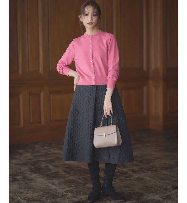 組曲「ジオメトリックフラワージャガード フレアスカート」|スカート|