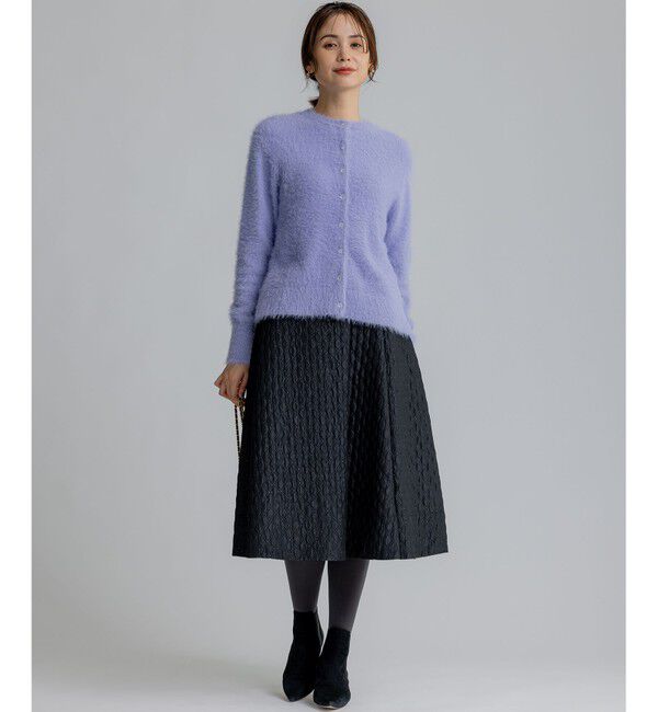 組曲「ジオメトリックフラワージャガード フレアスカート」|スカート|