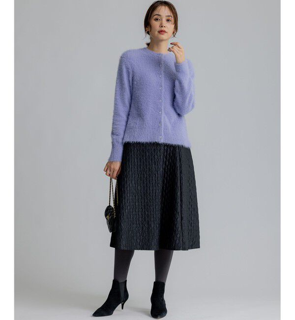 組曲「ジオメトリックフラワージャガード フレアスカート」|スカート|