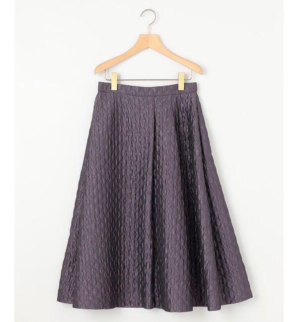 組曲「ジオメトリックフラワージャガード フレアスカート」|スカート|