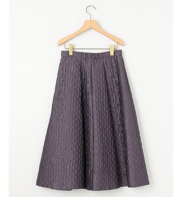 組曲「ジオメトリックフラワージャガード フレアスカート」|スカート|