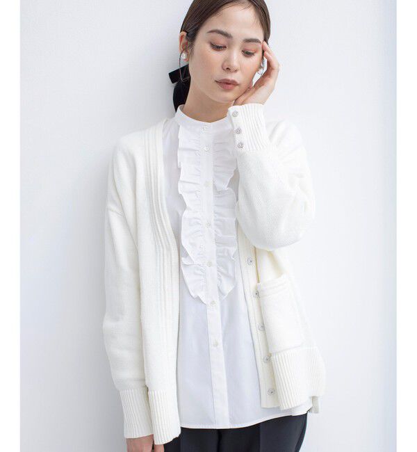 組曲「【WEB限定】SOBANEラメカーディガン」|カーディガン|ﾊﾟｰﾙﾎﾜ