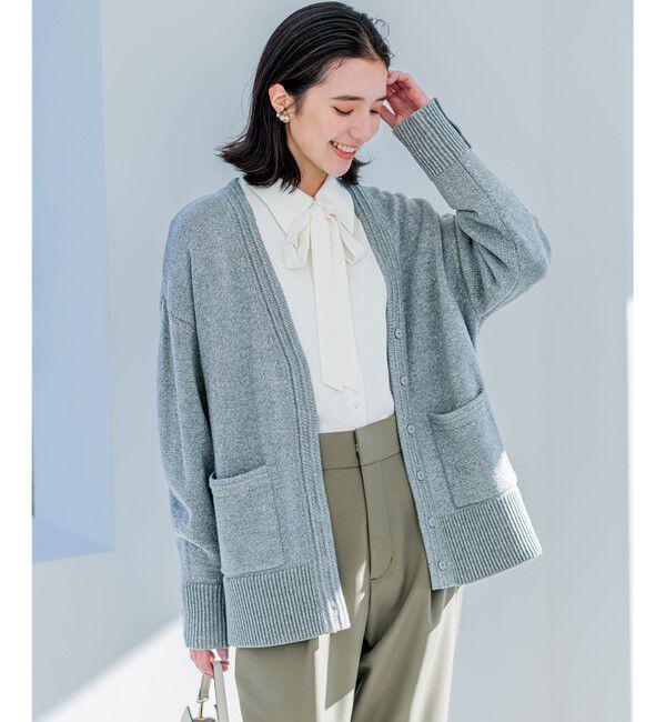 組曲「【WEB限定】SOBANEラメカーディガン」|カーディガン|