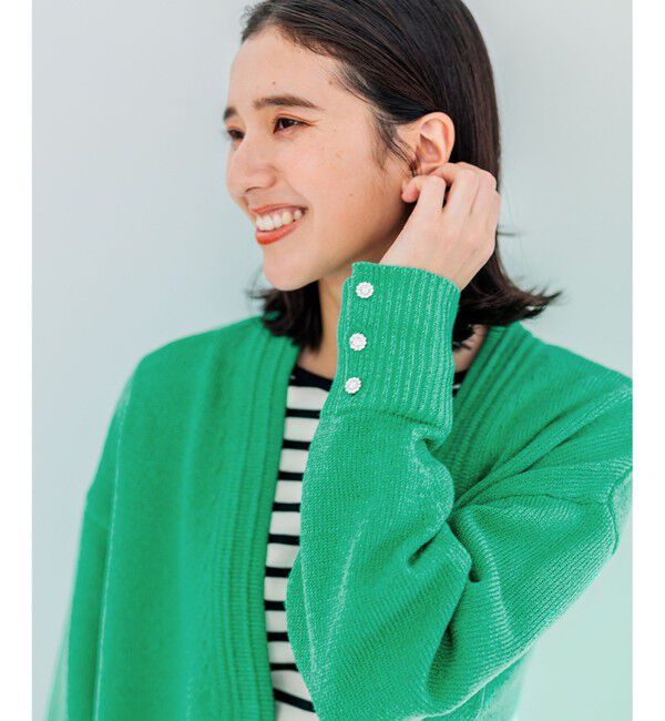 組曲「【WEB限定】SOBANEラメカーディガン」|カーディガン|