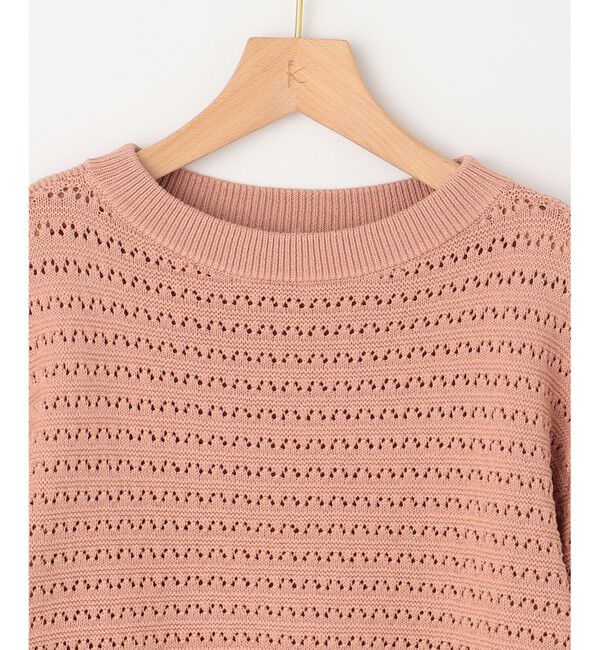 組曲「編地切替ドルマンプルオーバー ニット」|ニット・セーター|