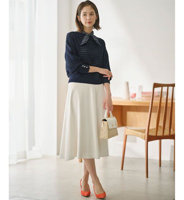 組曲「編地切替ドルマンプルオーバー ニット」|ニット・セーター|