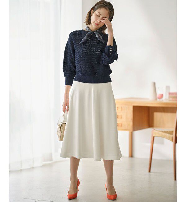 組曲「編地切替ドルマンプルオーバー ニット」|ニット・セーター|