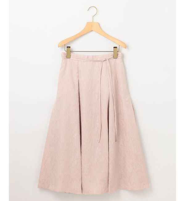 組曲「【WEB限定】エアリーフラワージャガード フレアスカート」|スカート|