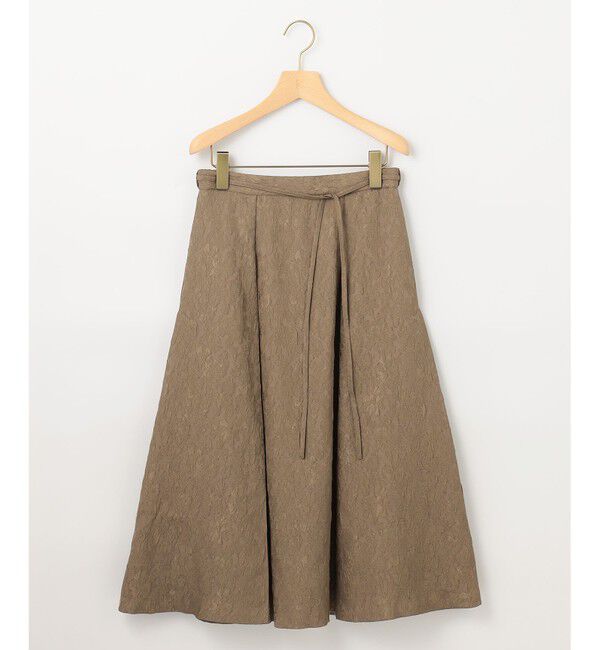 組曲「【WEB限定】エアリーフラワージャガード フレアスカート」|スカート|