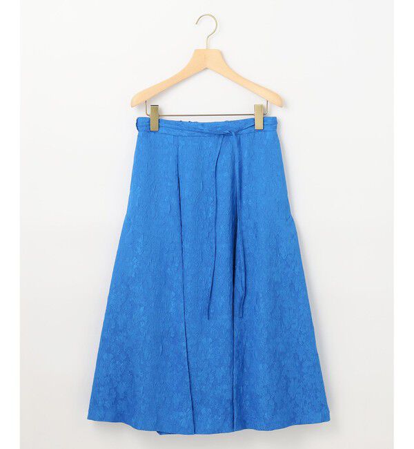 組曲「【WEB限定】エアリーフラワージャガード フレアスカート」|スカート|