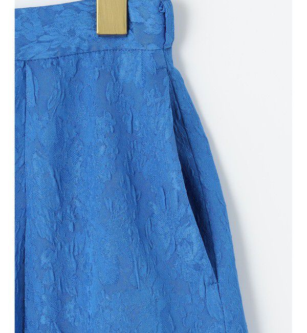 組曲「【WEB限定】エアリーフラワージャガード フレアスカート」|スカート|