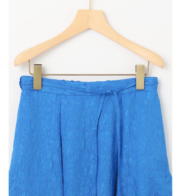 組曲「【WEB限定】エアリーフラワージャガード フレアスカート」|スカート|