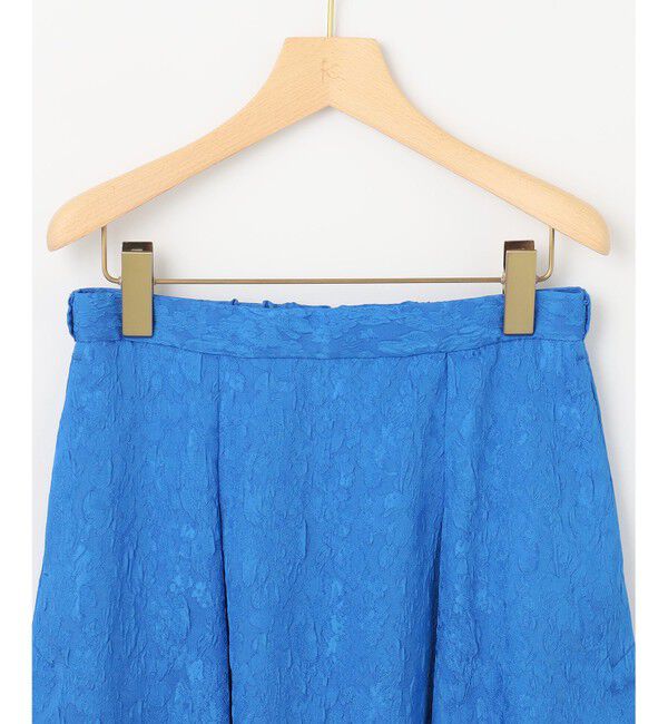 組曲「【WEB限定】エアリーフラワージャガード フレアスカート」|スカート|