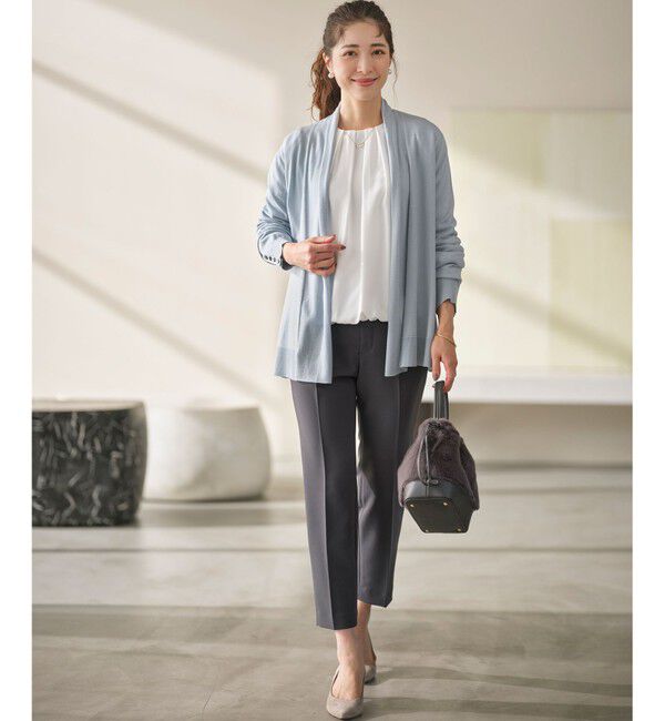 組曲「【WEB限定】ジョーゼットシフォン パフスリーブブラウス」|シャツ・ブラウス|