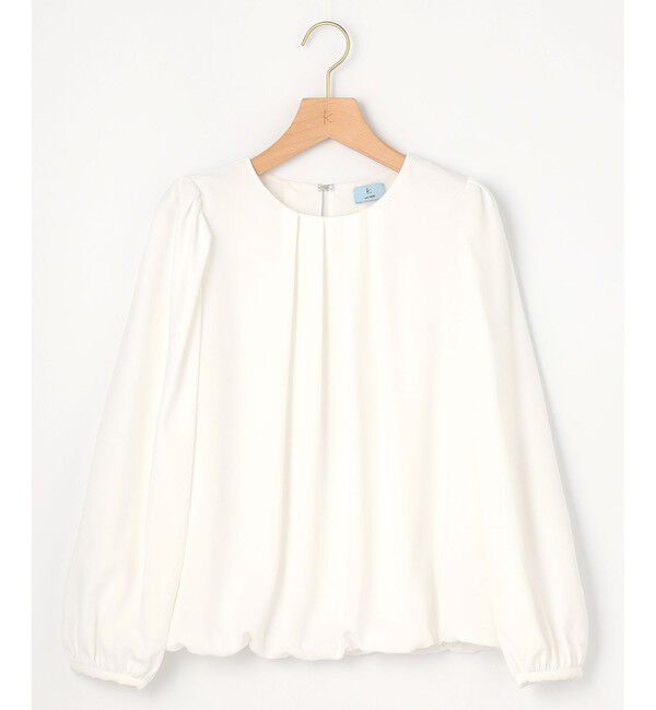 組曲「【WEB限定】ジョーゼットシフォン パフスリーブブラウス」|シャツ・ブラウス|