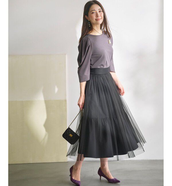 組曲「ギャザーチュール ドラマティック スカート」|スカート|