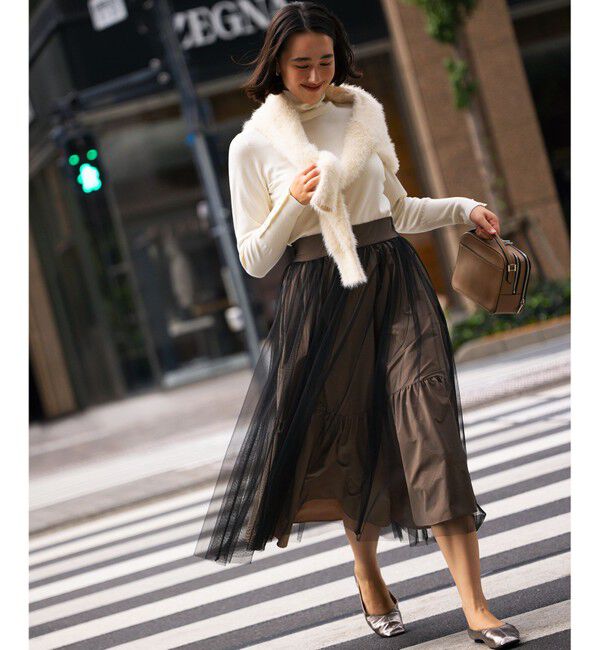 組曲「ギャザーチュール ドラマティック スカート」|スカート|