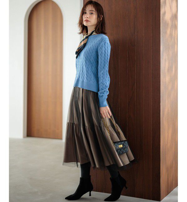 組曲「ギャザーチュール ドラマティック スカート」|スカート|