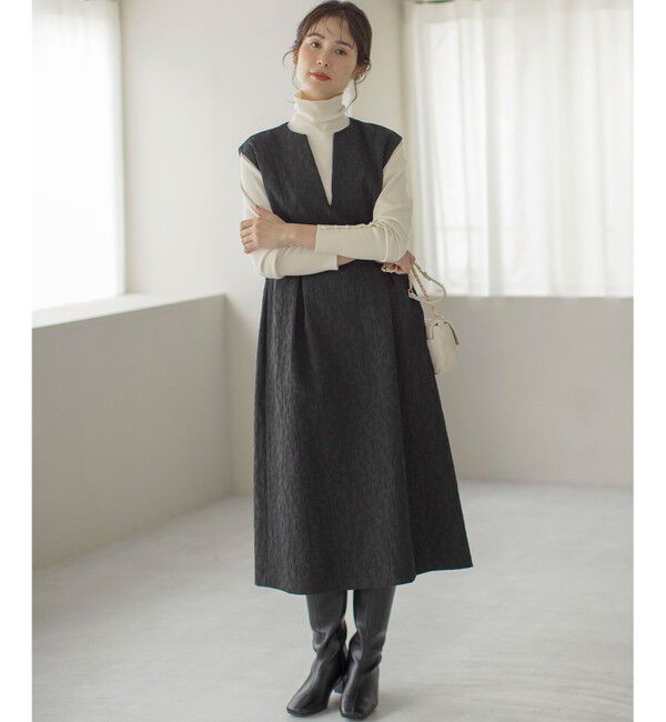 組曲「【WEB限定色あり】ELENA タートルネック ニット」|ニット・セーター|