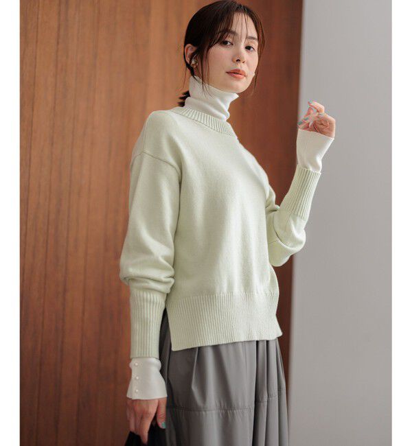 組曲「【WEB限定色あり】ELENA タートルネック ニット」|ニット・セーター|