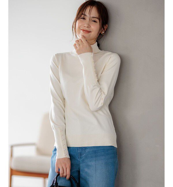 組曲「【WEB限定色あり】ELENA タートルネック ニット」|ニット・セーター|