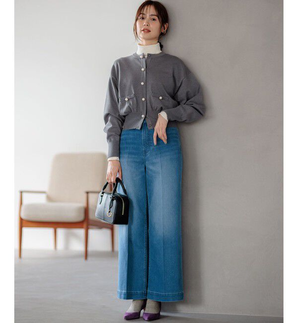 組曲「【WEB限定色あり】ELENA タートルネック ニット」|ニット・セーター|