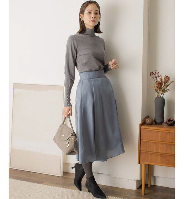 組曲「【WEB限定色あり】ELENA タートルネック ニット」|ニット・セーター|