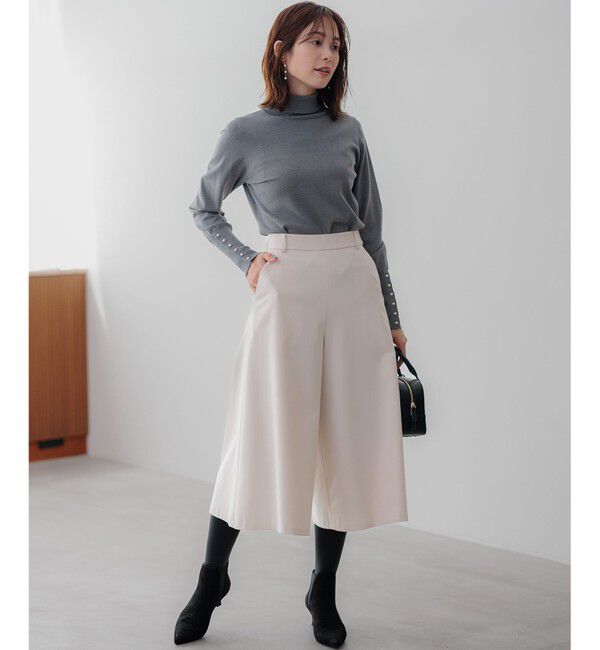 組曲「【WEB限定色あり】ELENA タートルネック ニット」|ニット・セーター|