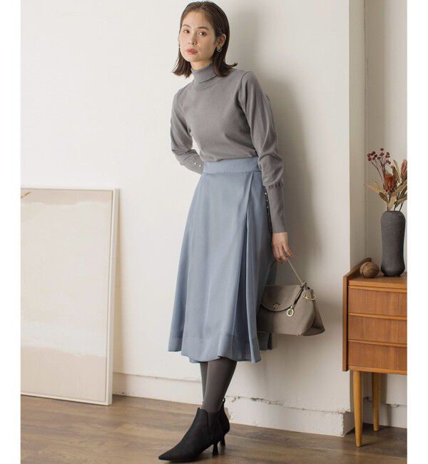 組曲「【WEB限定色あり】ELENA タートルネック ニット」|ニット・セーター|