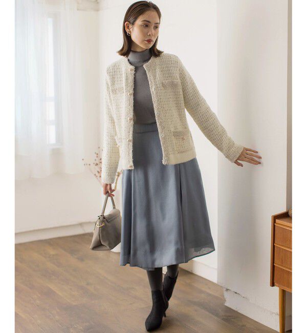 組曲「【WEB限定色あり】ELENA タートルネック ニット」|ニット・セーター|