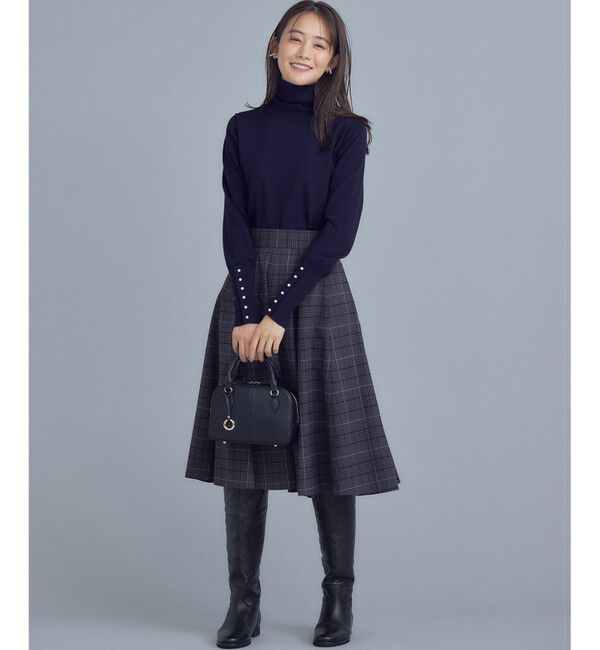 組曲「【WEB限定色あり】ELENA タートルネック ニット」|ニット・セーター|