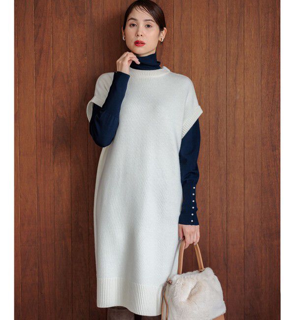 組曲「【WEB限定色あり】ELENA タートルネック ニット」|ニット・セーター|