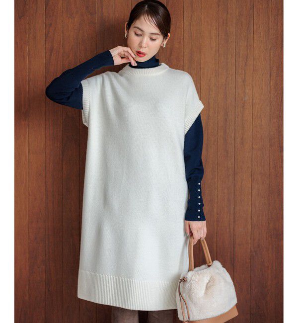 組曲「【WEB限定色あり】ELENA タートルネック ニット」|ニット・セーター|