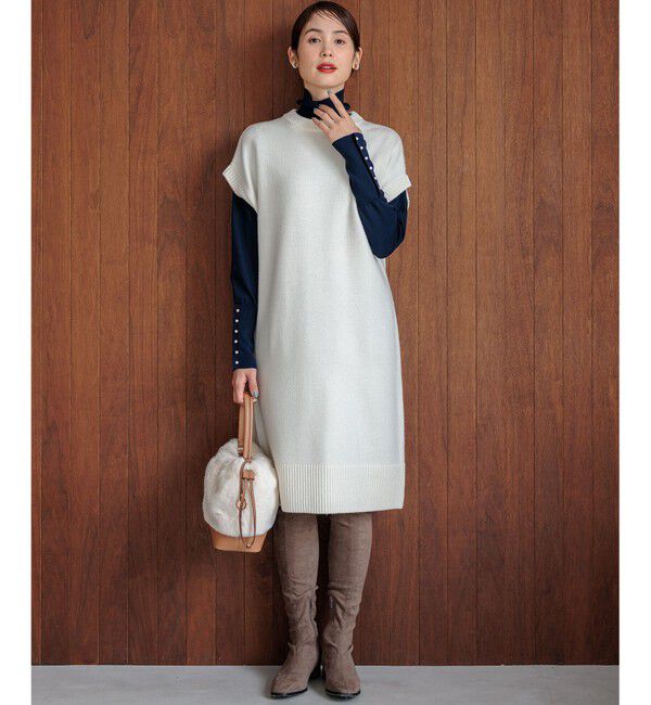 組曲「【WEB限定色あり】ELENA タートルネック ニット」|ニット・セーター|