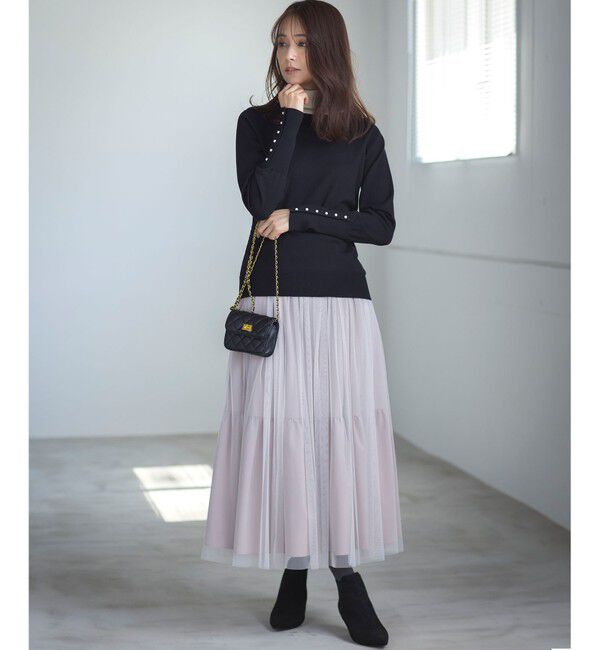 組曲「【WEB限定色あり】ELENA タートルネック ニット」|ニット・セーター|