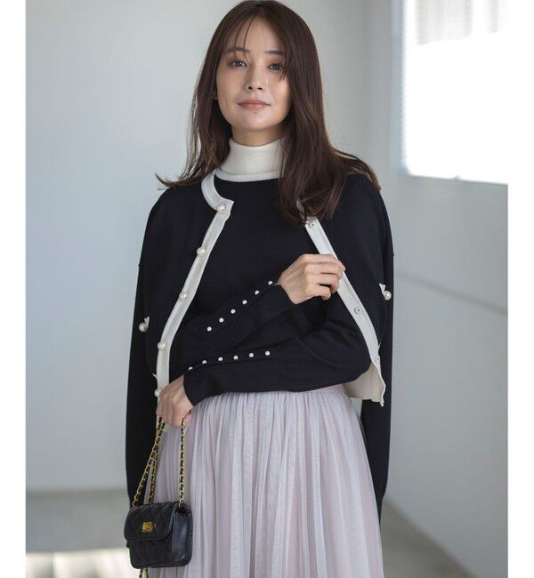 組曲「【WEB限定色あり】ELENA タートルネック ニット」|ニット・セーター|