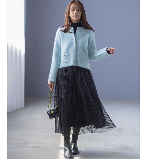 組曲「ラメチュールプリーツ スカート」|スカート|