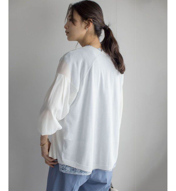 組曲「シアーニットドルマンカーディガン」|カーディガン|