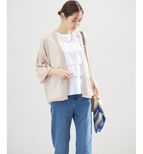 組曲「シアーニットドルマンカーディガン」|カーディガン|