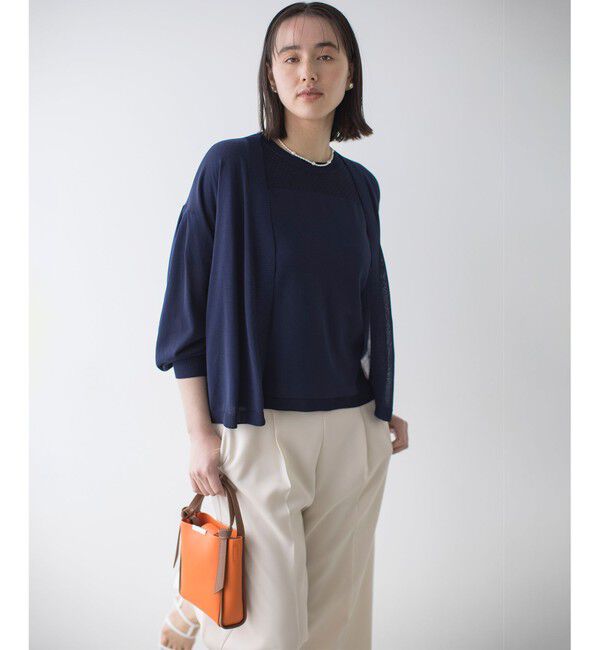 組曲「シアーニットドルマンカーディガン」|カーディガン|