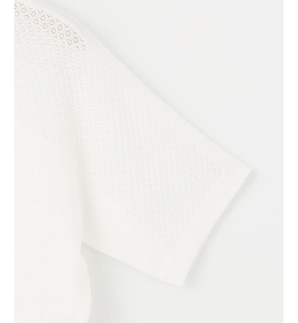 組曲「【WEB限定】メッシュ切り替えドルマン ニット」|ニット・セーター|