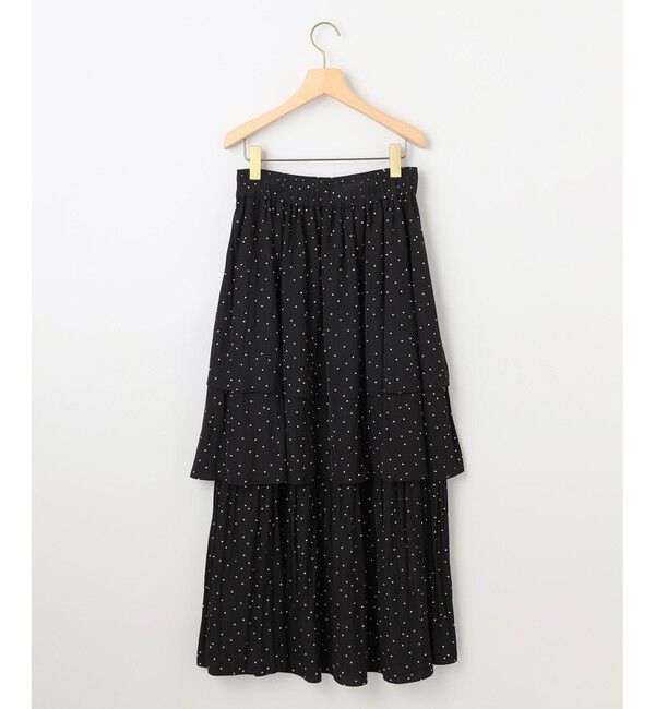 組曲「【入江未悠さんコラボ】ギャザーライトデシンティアード スカート」|スカート|