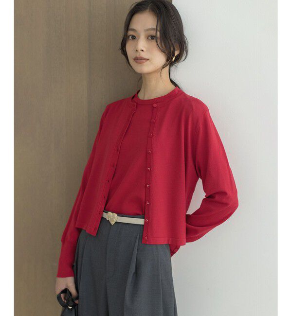 組曲「クルミボタン ニットカーディガン」|カーディガン|